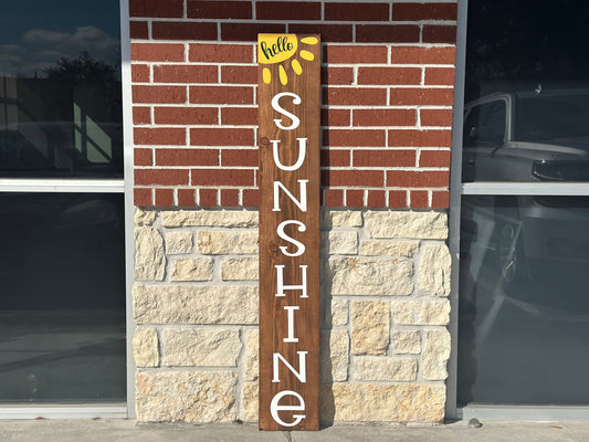 Hello Sunshine Porch Sign