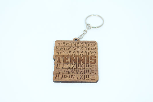 Tennis, Tennis, Tennis Keychain