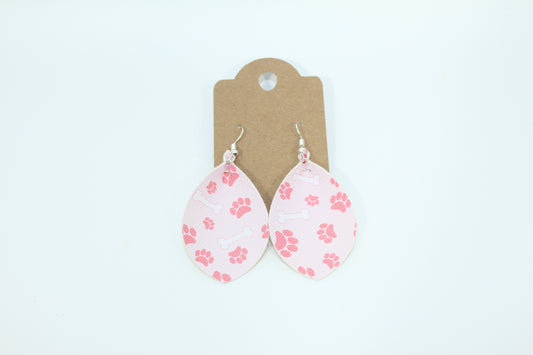 Puppy Love Pinched Earrings