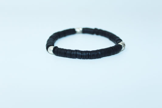 Black Polymer Bracelet
