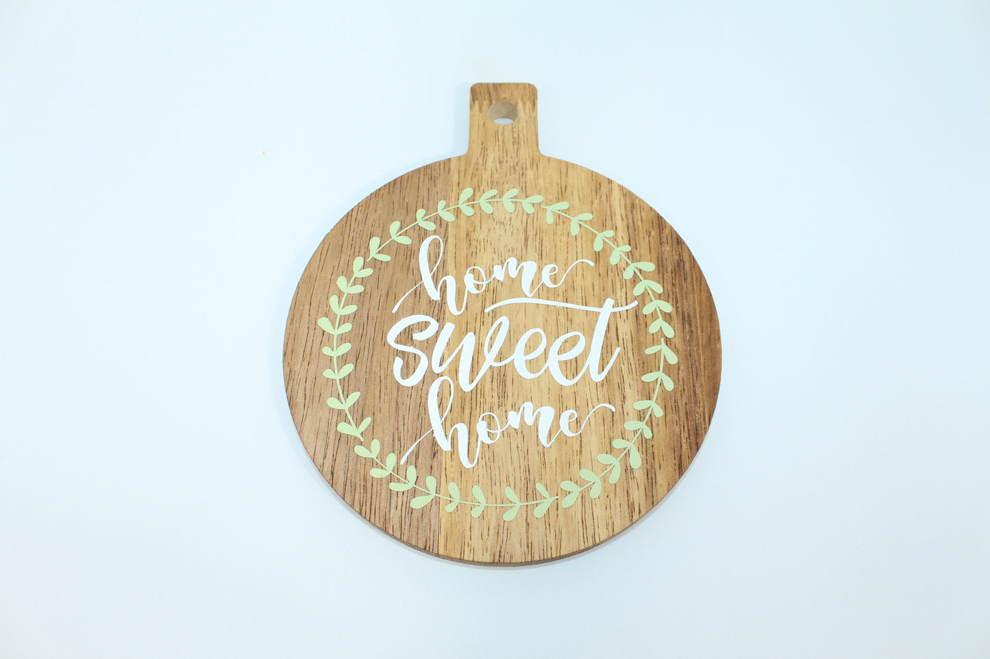Home Sweet Home Round Mini Decorative Board