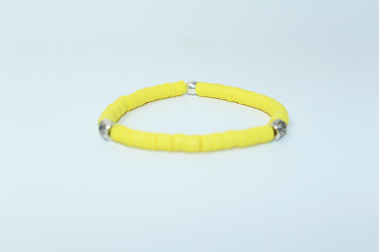Yellow Polymer Bracelet