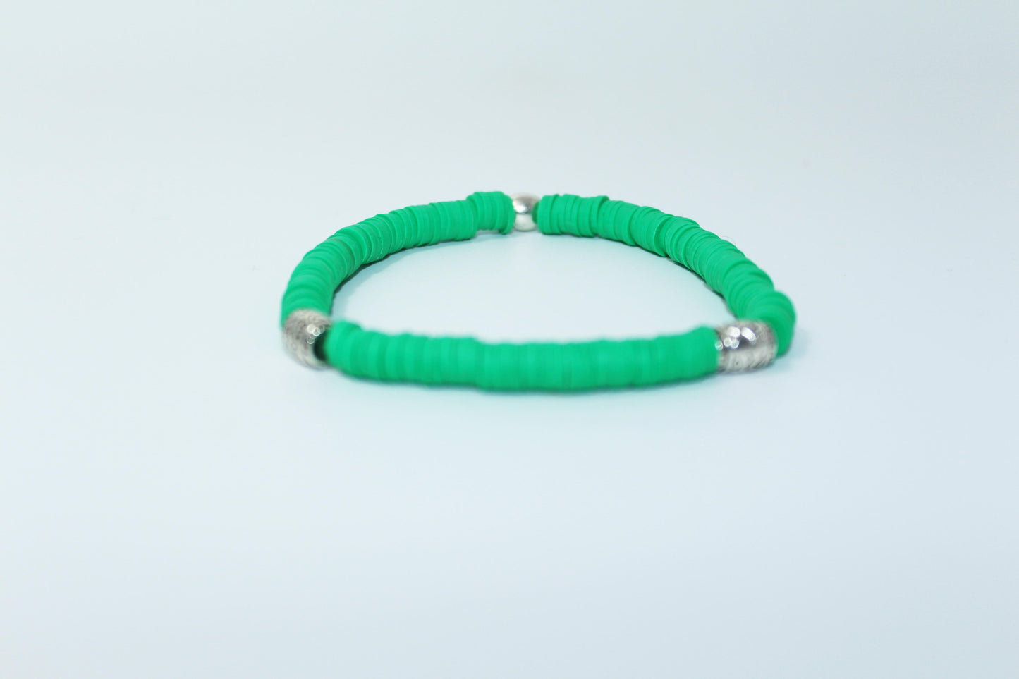 Green Polymer Bracelet